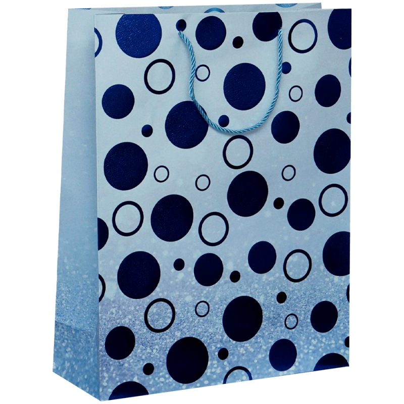 Pungi cadou cartonate cu snur 26x32x10 cm set 12 buc, Adison